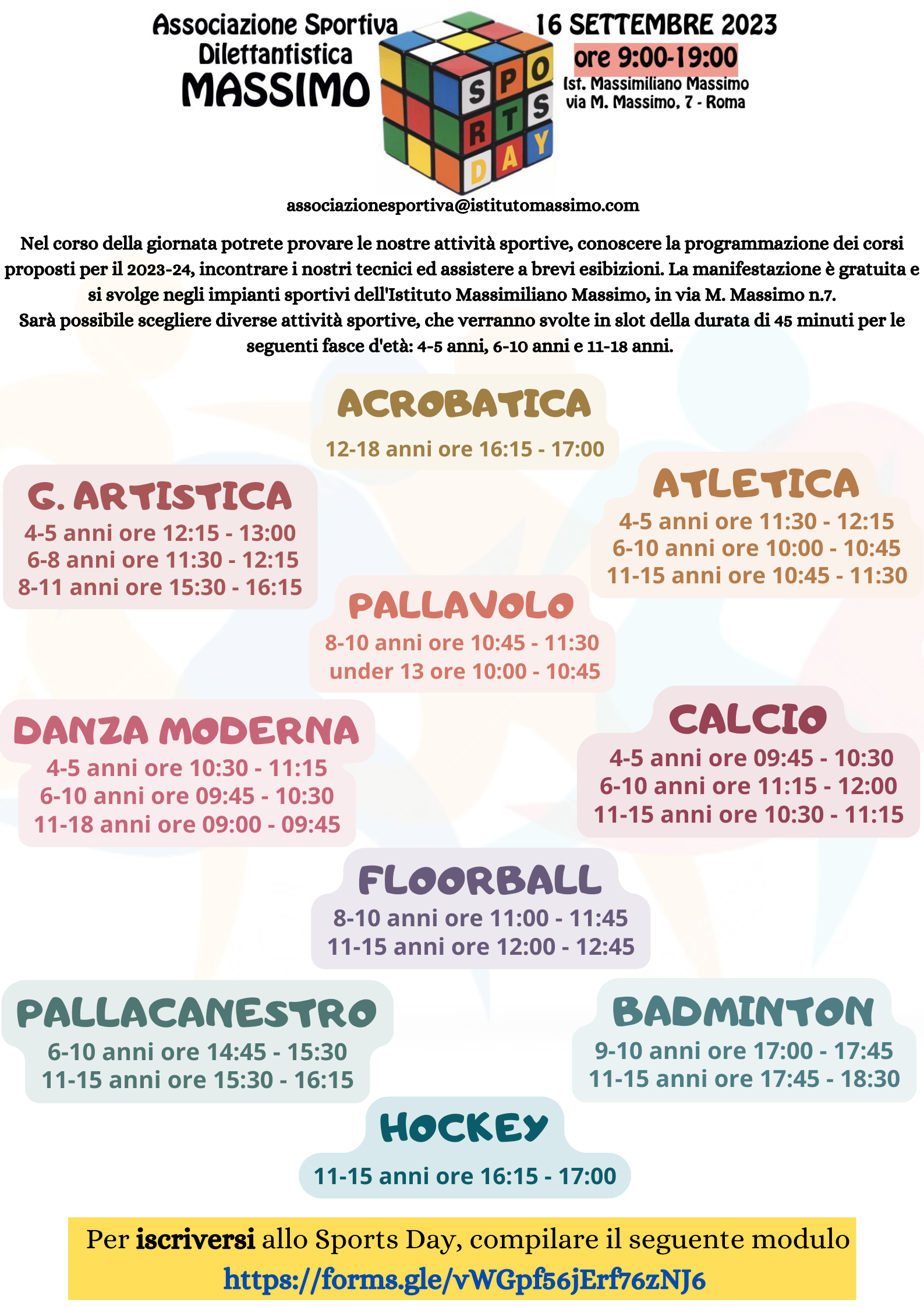 SPORTS DAY LOCANDINA