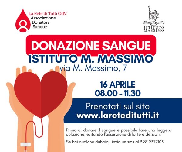 Donazione 16 aprile